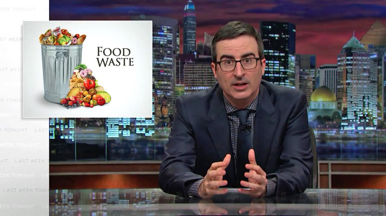 John Oliver food waste