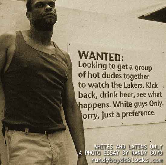 Whites and Latins Only